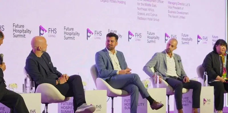 A panel on the FHS Living stage
